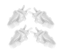 TOYANDONA 4 Piezas Clips de Alimento para Aves de Sujeción de Comida para Jaulas de Pájaros Fijación de Verduras y Frutas Accesorios para Alimentación de Periquitos y Aves Pequeñas Diseño