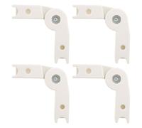 TOYANDONA 4 Piezas Conector de Corralito para Ñiño Ajustable, Plástico | Accesorio de Esquina Codo Giratorio, Refuerzo Estable, Uso Interior en Salas y Áreas de Juego