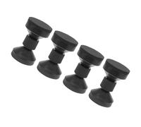 TOYANDONA 4 piezas Estabilizadores para Cabecero Ajustables Topes Antivibración para Cama Soporte Antideslizante Fácil Instalación Protección contra Ruidos y Daños Paredes Compatible con