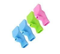TOYANDONA 4 Piezas Extensión De Grifo Tapa De Salida De Agua Para Grifos De Silicona Fideos Infantiles Niño Simple
