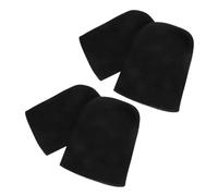 TOYANDONA 4 piezas Funda Protectora para Reposapiés de Silla de Ruedas para Personas Mayores de Almohadillas Acolchadas Antideslizantes y Suaves para Proteger Piernas y Evitar Daños
