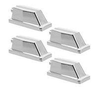 TOYANDONA 4 Piezas Ganchos Metálicos para Caja Accesorios de Percusión para Batería Conectores de Lengüeta Resistentes para Instrumentos Musicales Instalación Rápida y Estabilidad Mejorada