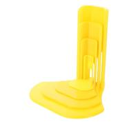 TOYANDONA 4 Piezas Kit de Férula para Pata de Pato y Codorniz, Protección Ligera de Plástico para Recuperación y Curación de Patas de Aves
