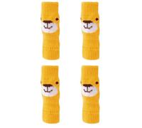 TOYANDONA 4 Piezas Manga Protectora para Codo de Perro Elástica, | Algodón Amarillo, Ajuste Cómodo, Aplicación Fácil, para Actividades Interiores y Exteriores, Medida M