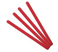 TOYANDONA 4 Piezas Palos de Ritmo para Madera Espiral Instrumento Percusión Seguro para Educación Temprana Coordinación Motriz Roja