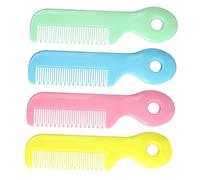 TOYANDONA 4 Piezas Peine Pelo Dientes Redondos De Peines Cabello De Pequeños Para Recién Nacido Material Seguro Cabello Neceser Bebe Recien Nacido