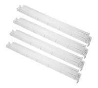 TOYANDONA 4 Piezas Rack y Empujador para Mahjong Americano Soporte Transparente Manija para Organización Precisa de Fichas para Jugadores Casuales y Competitivos