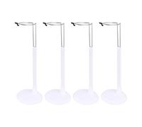 TOYANDONA 4 Piezas Soporte de Muñeca Soporte Conveniente Ajustable Soporte de Muñeca Estante de Almacenamiento Muñecas Americanas Soporte para Tienda en Casa 35Cm