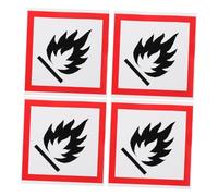 TOYANDONA 4 Piezas Stickers para Basureros al Aire Mejoran la Conciencia de Públicos y Comunidades