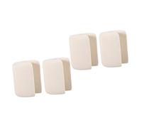 TOYANDONA 4 Piezas Tarjeta De Puerta Protector De Manija De Puerta Protectores De Pellizcos Para Los Cerradura A Prueba De Niños Tope De Puerta Anti-Ruido Pestillo De Puerta Creativo