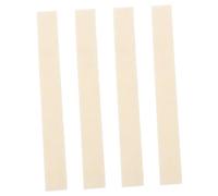 TOYANDONA 4 Piezas Tira De Fieltro Autoadhesiva Para Práctica De Clarinete, Flauta y Saxofón, Accesorio De Protección Para Teclas, Reducción De Ruido y Aislamiento Acústico