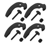 TOYANDONA 4 Piezas Unidades Afinadores Metal para Violonchelo Reguladores Cuerdas Diseño Integrado Ajuste Preciso