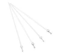 TOYANDONA 4 Piezas Varilla Tirador Cortinas Varilla Tracción para Persianas Venecianas y Cortinas Accesorios con Acabado Claro y Transparente Fácil Instalación Material