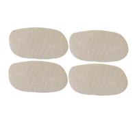 TOYANDONA 4 Uds Almohadilla De Protección De Puente De Cuerda Almohadilla De Piel De Oveja Código De Piano Violonchelo De Iones Piezas De Instrumentos De Violín Accesorios De Música