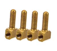 TOYANDONA 4 Uds Cadena tornillo de violonchelo parte del arco de viola violín instrumentos musicales partes de viola accesorios para instrumentos música instrumento de cuerda hardware rana