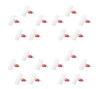 TOYANDONA 40 Bebederos de Tetina para Aves de Corral con Conectores en T de 1/2, Dispensador Automático de Agua para Pollos, Sistema de Bebederos para Granjas, Accesorios para