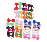 TOYANDONA 40 Piezas para Perro Pequeño con Bandas Elásticas Accesorios Coloridos para Cachorros Yorkie Maltés Poodle de Pelo para Grooming y Diario