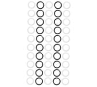 TOYANDONA 40pares Espaciador De Clavija Para Guitarra De Arandelas Para Afinador Compatible Guitarras Eléctricas y Acústicas Fácil De Instalar y Usar