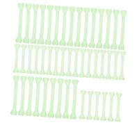 TOYANDONA 48 Piezas Huesos Falsos de Plástico Luminosos para Halloween Decoración Espeluznante de Fiesta Accesorios Resplandecientes la Oscuridad Prank Props para Carnaval y Casas Embrujadas