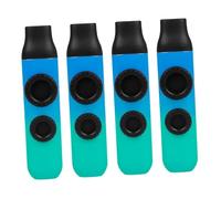 TOYANDONA 4juegos Kazoo Musical De Profesional Para Acompañamiento De Guitarra y Ukelele Instrumento De Música Portátil Para Niño Niña y Adultos Fácil De Usar y Aprender
