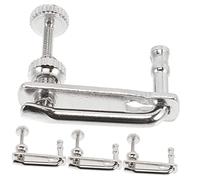 TOYANDONA 4piezas Ajustadores De Cuerda De Metal Para Violín Herramientas Prácticas De Afinación Accesorios Para Violines Diseño Ligero y Fácil Instalación