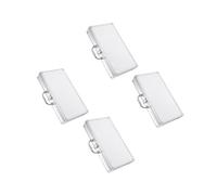 TOYANDONA 4piezas Caja De De Portátil y Resistente Cerradura Maletín De Transporte para Instrumentos y Almacenamiento Seguro para Giras y Presentaciones