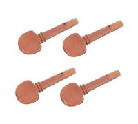 TOYANDONA 4piezas Clavijas De Afinación Para Violín Accesorios De Repuesto Para Violín Clavijas De Afinación Para Artesanías Madera Torno Para Para De Luthier