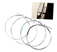 TOYANDONA 4piezas Cuerdas De De Acero Núcleo De Níquel y Cromo Completo Para Sonido Cálido Para Estudiantes y Músicos