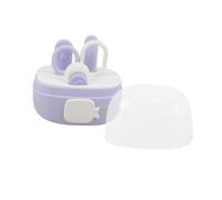 TOYANDONA 4piezas Kit De Cuidado De Uñas Para Bebés Con Cortaúñas Tijeras De Seguridad Para Estuche De Almacenamiento