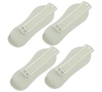 TOYANDONA 4piezas Medidor De Pies Para Dispositivo De Medición y Portátil Herramienta De Usar Para Hijos Precisión