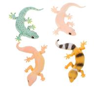 TOYANDONA 4piezas Modelos De Lagartos Realistas Juguetes Educativos De Animales para Decoración y Enseñanza Infantil
