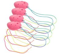 TOYANDONA 4piezas Ocarina De Plástico Portátil Para Niño Niña De Instrumento Musical De Fácil De Tocar Para Principiantes y Desarrollo Musical