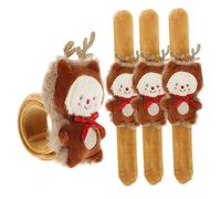 TOYANDONA 4piezas Pulseras Slap Para Pulseras De Bofetadas De Juguetes y Celebraciones Infantiles