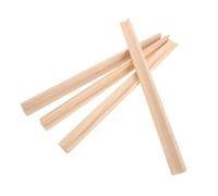 TOYANDONA 4piezas Soporte De Madera para y Mahjong Bandejas Unfinished para Mesa Accesorios Multifuncionales para Entrenamiento Mexicano y Actividades Educativas