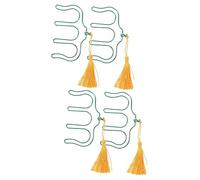 TOYANDONA 4piezas Soporte De Páginas Para Partituras Musicales Clips De Metal Práctico Para Libros De Música y Notas Diseño Compacto y Duradero