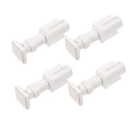 TOYANDONA 4piezas Soporte De Persiana Hogar Accesorios De Instalación De Persianas Venecianas Código De Instalación Sin Perforación Soporte De Fijación para Hogar