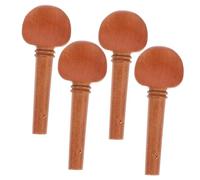 TOYANDONA 4piezas Torno De Violín De Madera De Afinación Accesorios De Violin Para Principiantes