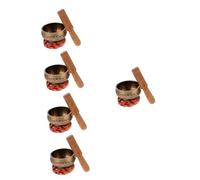 TOYANDONA 5 Juegos Cuenco De Nepal Tazón De Sonido Con Tazón De Sonido De Cuencos Curativos Cuencos Sonoros Del Cuencos Para Sanar Bol Paño