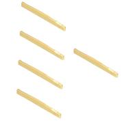 TOYANDONA 5 Juegos puente de guitarra accesorio de guitarra tuerca puente guitarras bajo tuerca de guitarra eléctrica tuerca ajustable de guitarra balada suministros instrumento musical