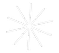 TOYANDONA 5 pares Clips para Partituras Acrílicos Transparentes de Sujetapáginas para Música Soporte Práctico para Pianistas y Músicos