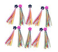 TOYANDONA 5 Pares Serpentinas para Manillar de Bicicleta Infantil Cintas Decorativas Vibrantes para Bicicletas Patinetes y Triciclos Accesorios Divertidos para Niñas