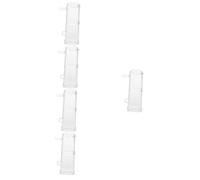 TOYANDONA 5 Piezas Accesorios para máquinas de ordeño accesorio para ordeñadora de vacas transatlántico de ordeño de vaca forro de ordeño de vaca el plastico Transparente