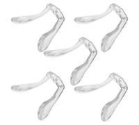 TOYANDONA 5 piezas Almohadillas Nasales de Silicona para Repuesto para Gafas Diseño Integrado Suave Antideslizante Protección y Comodidad para Puente Nasal Infantil