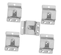 TOYANDONA 5 piezas Clip para Micrófono de Metal Resistente Soporte Compatible con Radios de Fácil Instalación y Alta Durabilidad