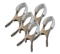 TOYANDONA 5 Piezas Clips Espaciadores De Saxofón Clip De Hendidura Para Teclado De Oboe Accesorio De Saxo Tableros De Claves Material De Acero Inoxidable Flauta Clip De Acero Inoxidable