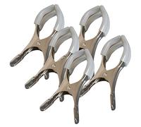 TOYANDONA 5 Piezas Clips Espaciadores De Saxofón Tapones De Flauta Pieza De Reparacion De Flauta Accesorio De Saxo Material De Acero Inoxidable Instrumento Musical Abrazadera De Un Tubo