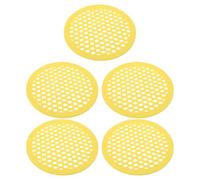 TOYANDONA 5 Piezas Estación de Riego Flotante Resistente a UV para Abejas y Mariposas Material Eva Flexible Color Amarillo para Macetas de Jardín y Fuentes