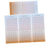 TOYANDONA 5 Piezas Guía Práctica I Ching con Hexagramas Interpretación Decisiones con Métodos Precisos