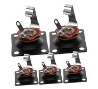 TOYANDONA 5 Piezas Guitarra Electrica Placa De Gato Cuadrada Conector De Salida De Guitarra Guitare à Sortie Rectangular De Entrada De Guitarra Premio Jack Guitarra Bajo Sorpresa