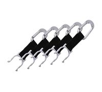 TOYANDONA 5 Piezas Hebilla D para Botella de Agua Soporte Colgante de Aleación de Aluminio Portabotellas para Camping Senderismo Mochila Cinturón